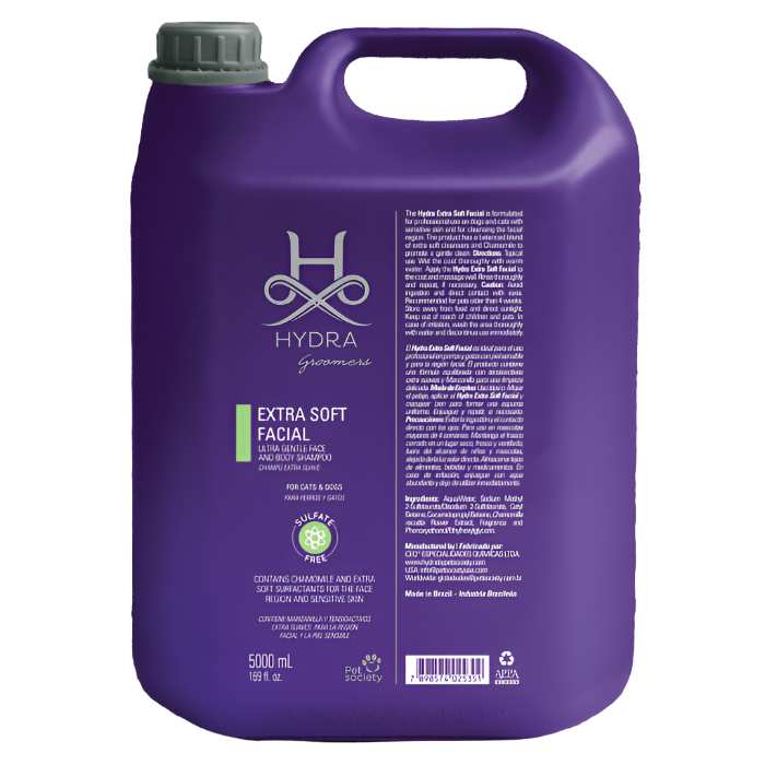 Extra Soft Facial Shampoo 1.3 Gallon by Hydra