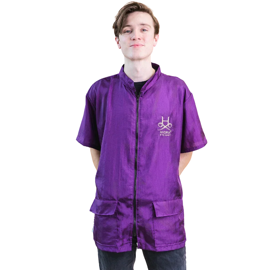 Hydra Purple Unisex Smock