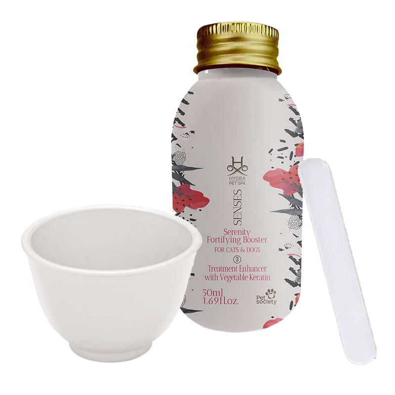 Hydra Senses Serenity Fortifying Booster and Bowl and Spatula