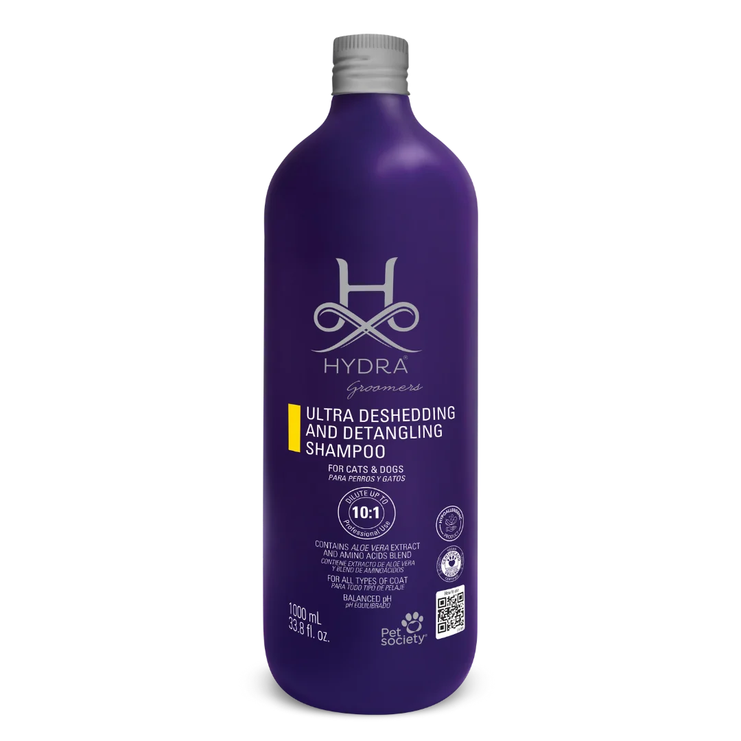 Ultra Deshedding and Detangling Shampoo 33.8oz by Hydra