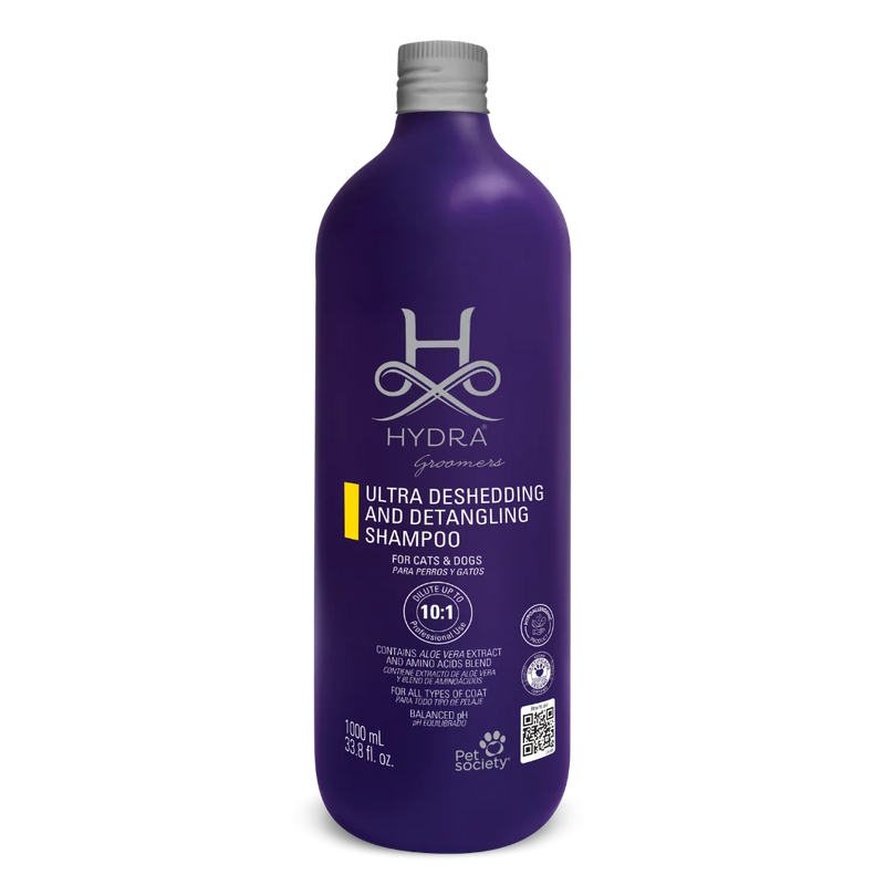 Ultra Deshedding and Detangling Shampoo 33.8oz by Hydra