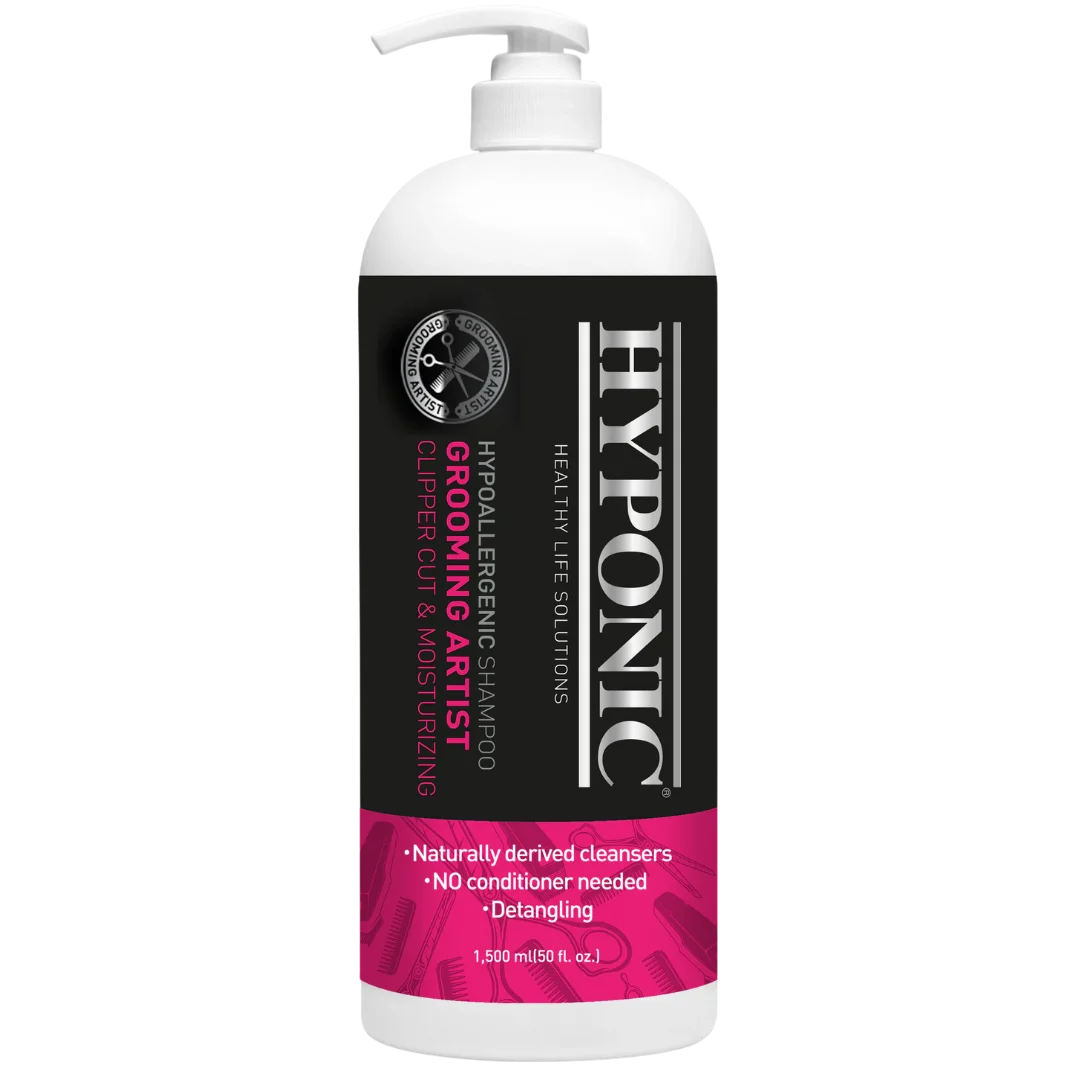 Grooming Artist Shampoo for dogs Clipper Cut & Moisturizing 1500ml by Hyponic