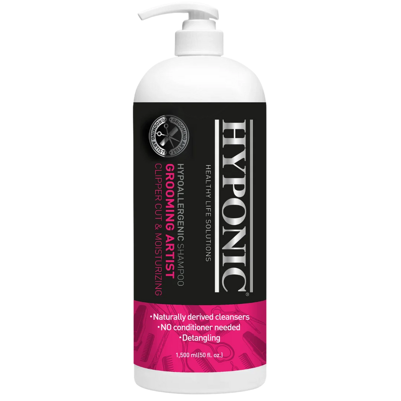 Grooming Artist Shampoo for dogs Clipper Cut & Moisturizing 1500ml by Hyponic