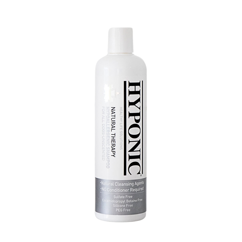 Hypoallergenic Shampoo for all dogs unscented 500ml by Hyponic
