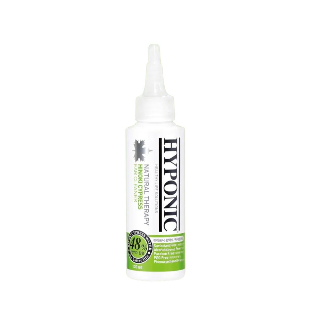 No Sting Hinoki Cypress Ear Cleaner for all dogs 120ml by Hyponic