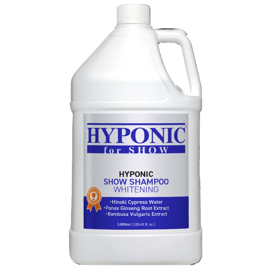 SHOW DOGS Cypress Water Shampoo for dogs Whitening 3.8L by Hyponic