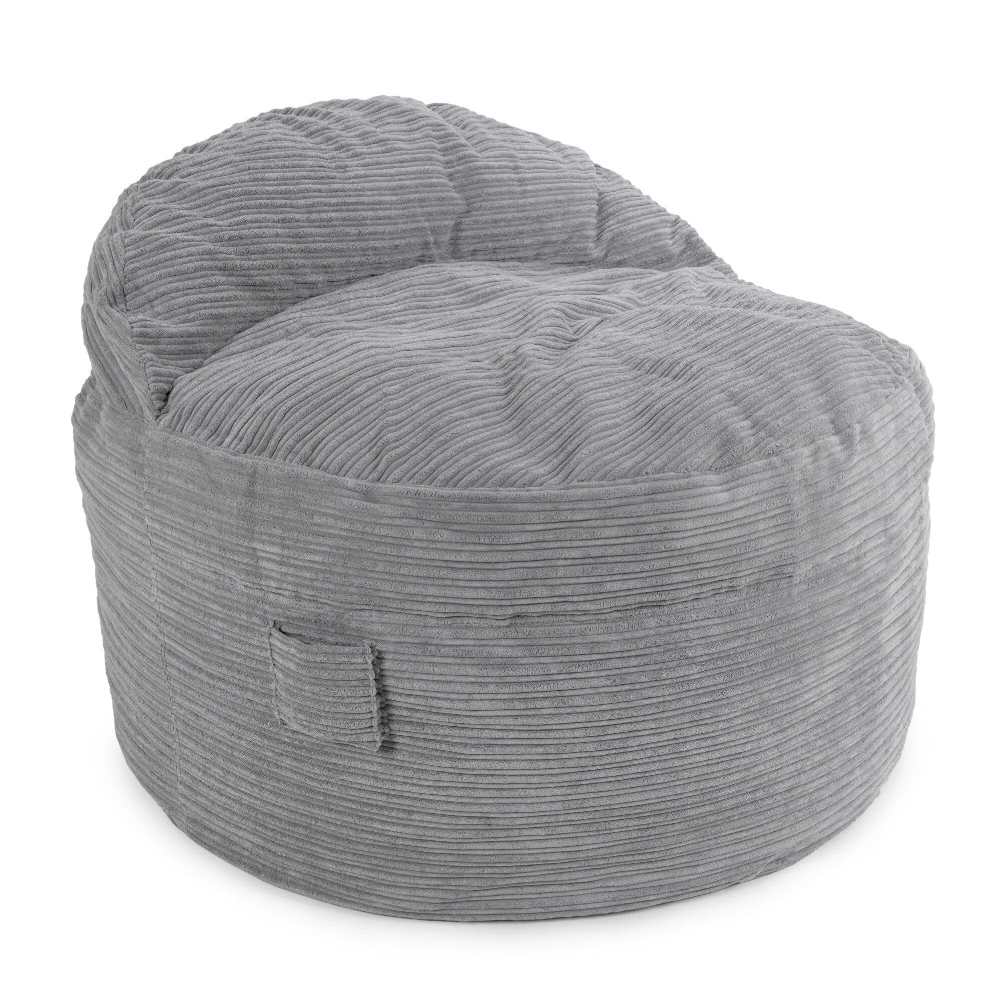 CordaRoy's Queen Terry Corduroy Nest Convertible Bean Bag Chair