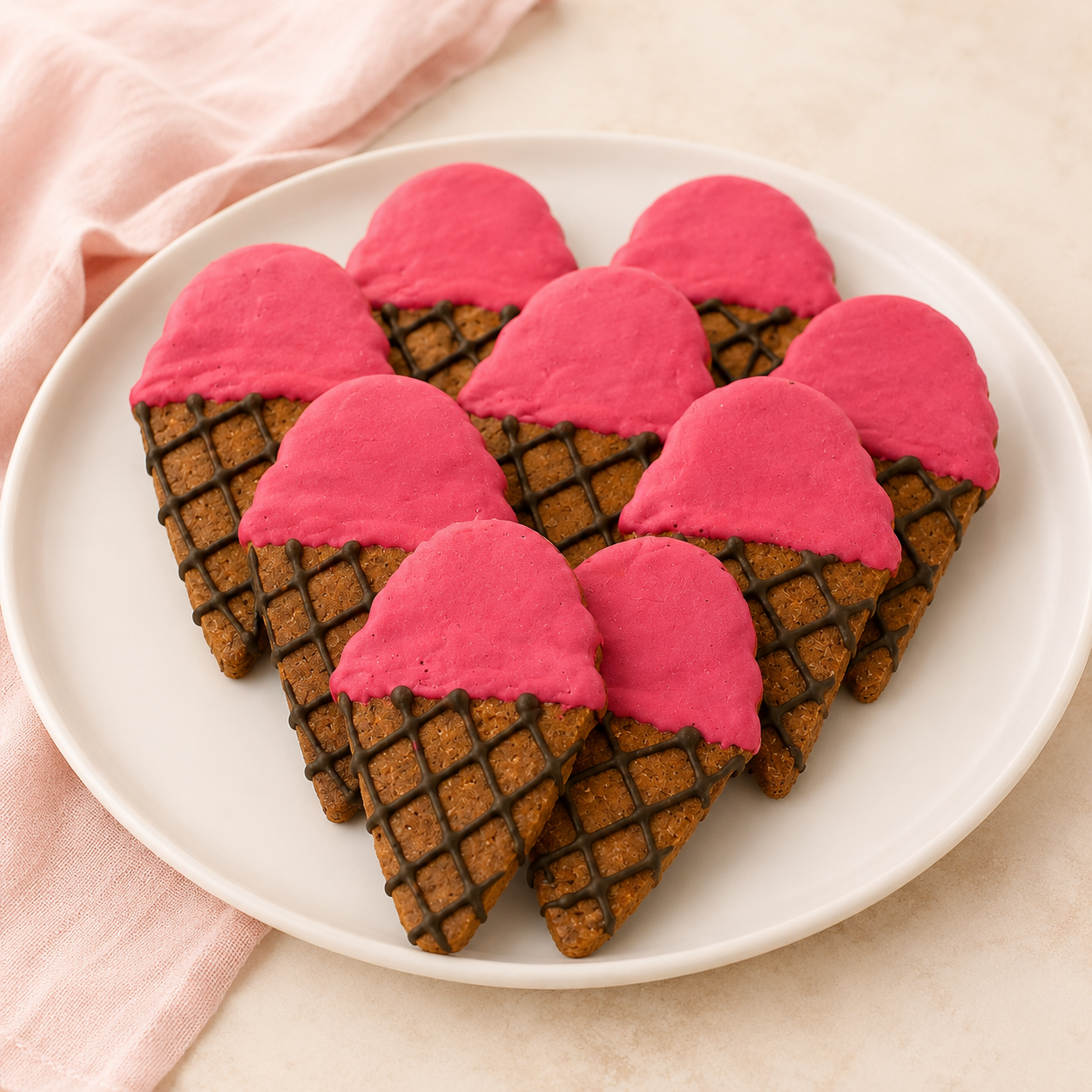 PAWsitively Organic Ice Cream Dog Cookies