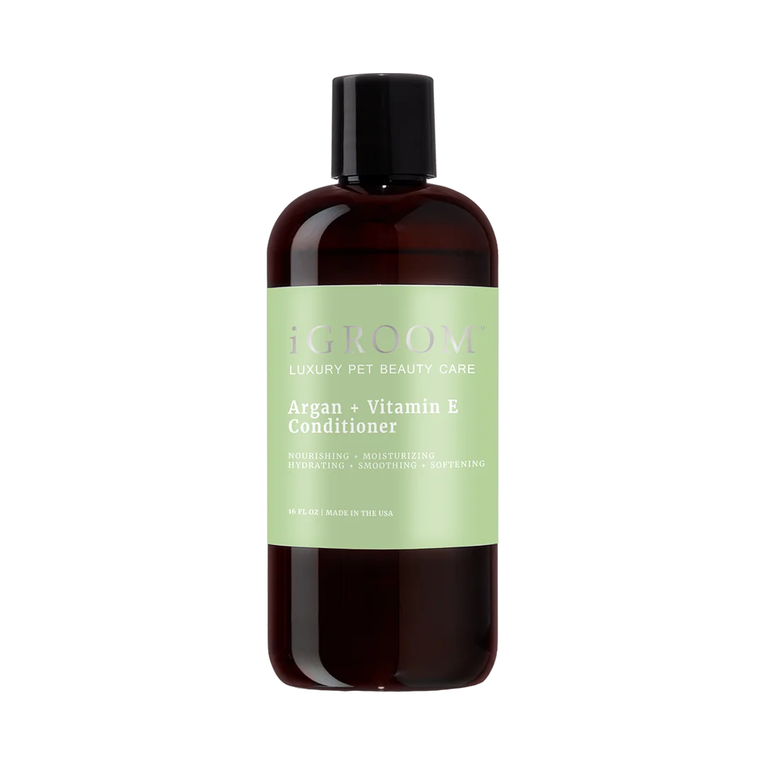Argan and Vitamin E Conditioner 16oz by iGroom