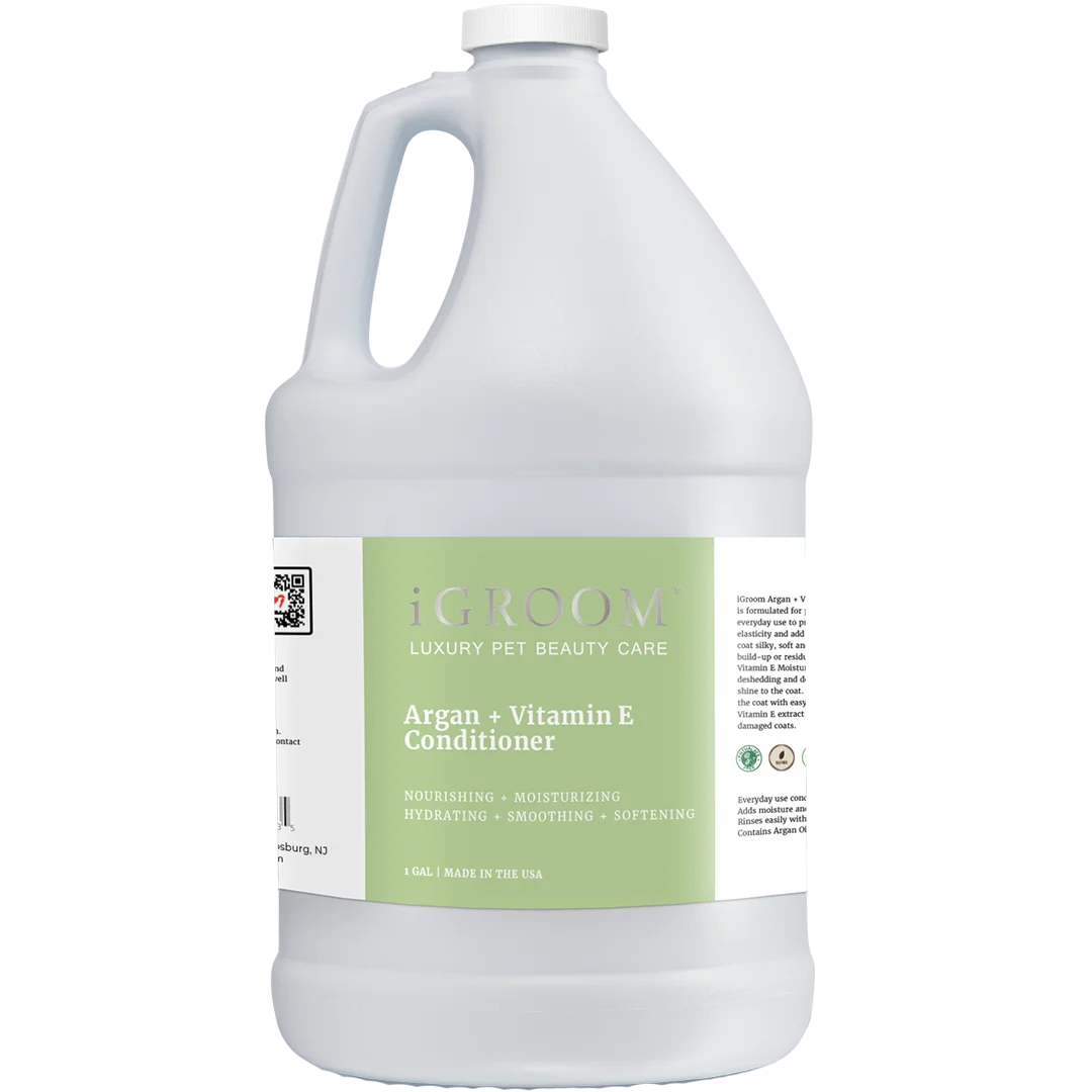 Argan and Vitamin E Conditioner Gallon by iGroom