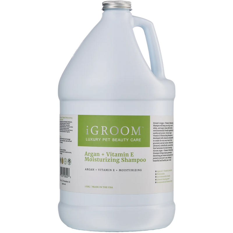 Argan and Vitamin E Shampoo Gallon by iGroom