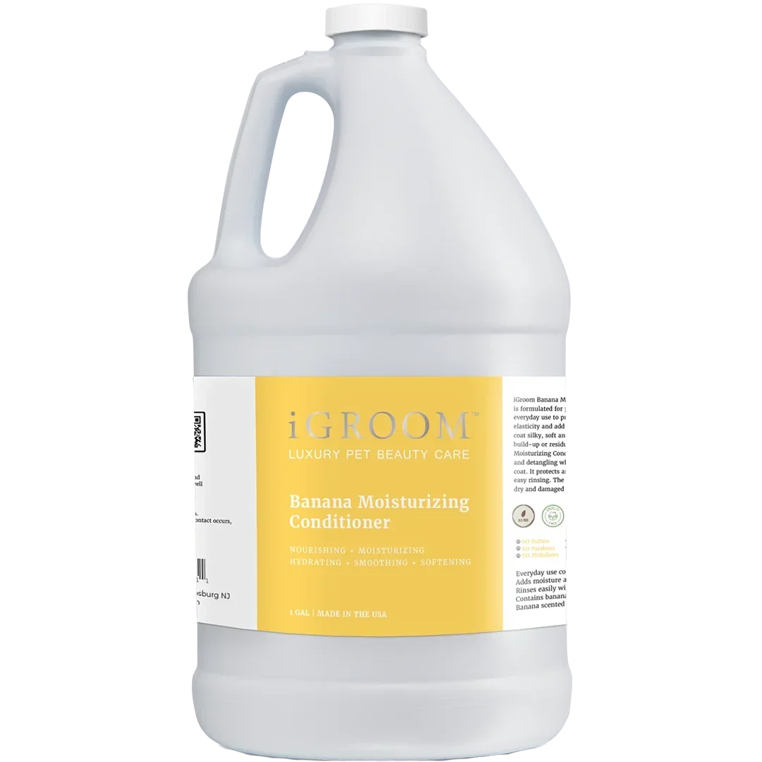 iGroom Banana Moisturizing Conditioner Gallon