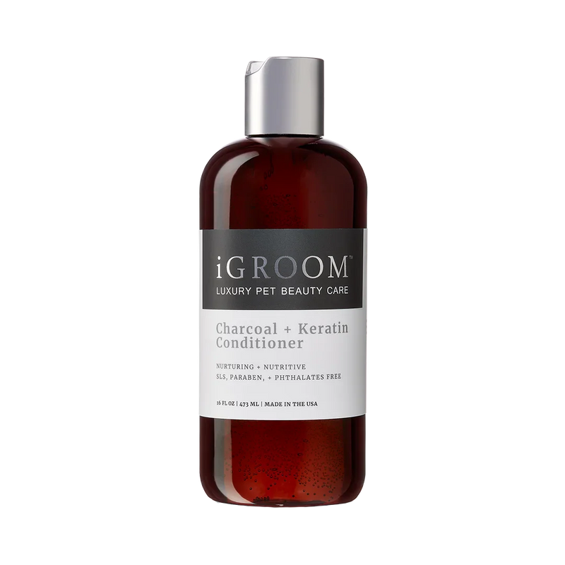 Charcoal and Keratin Shampoo 16oz by iGroom