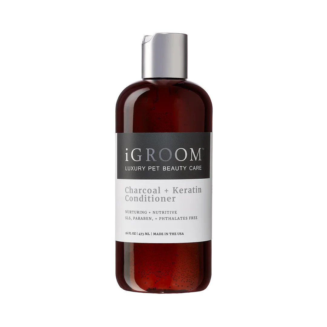 Charcoal and Keratin Conditioner 16oz by iGroom