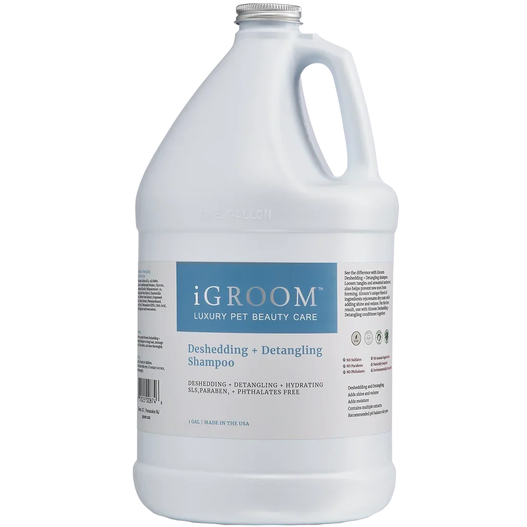 iGroom Dog Deshedding and Detangling Shampoo Gallon