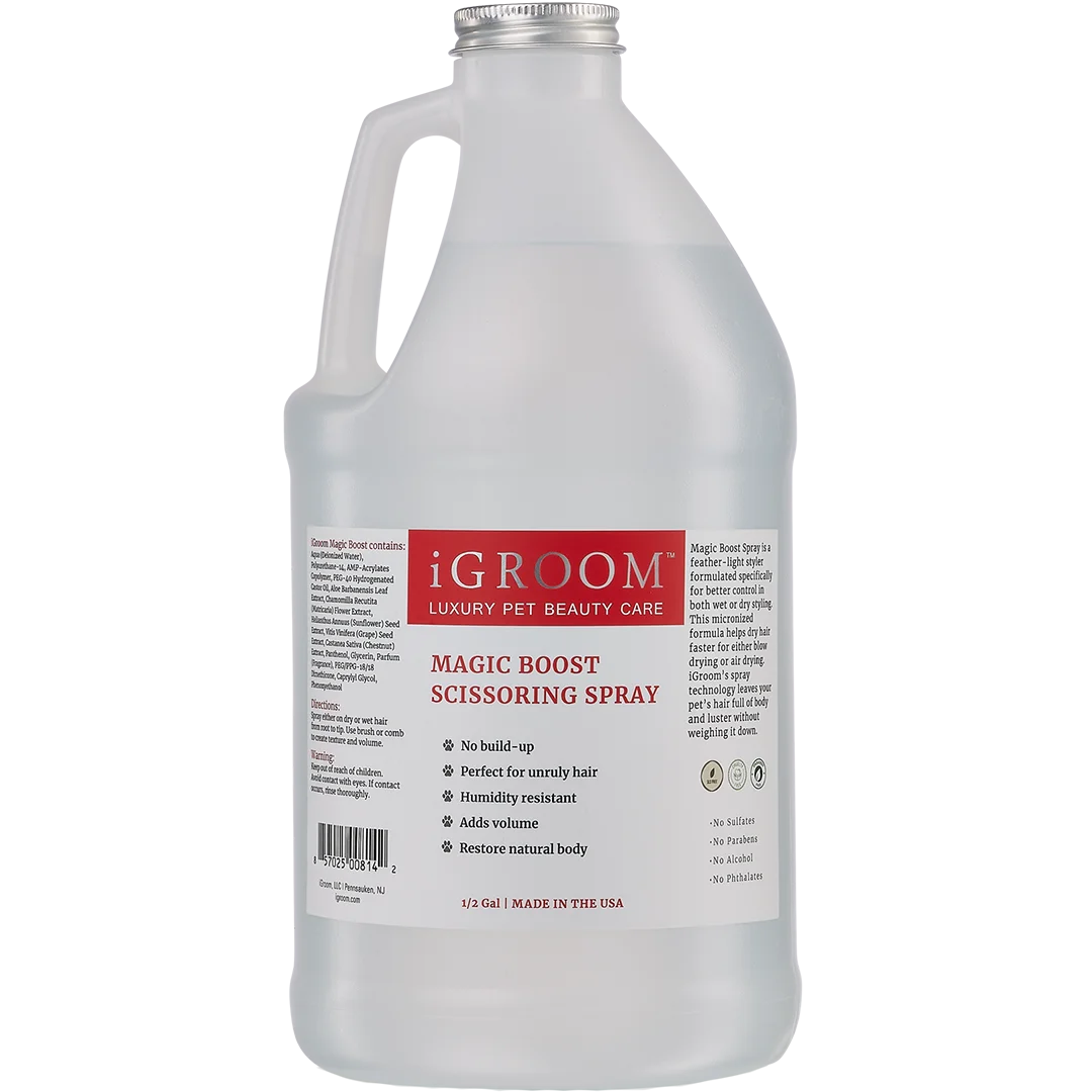 Magic Boost Scissoring Spray 64oz by iGroom