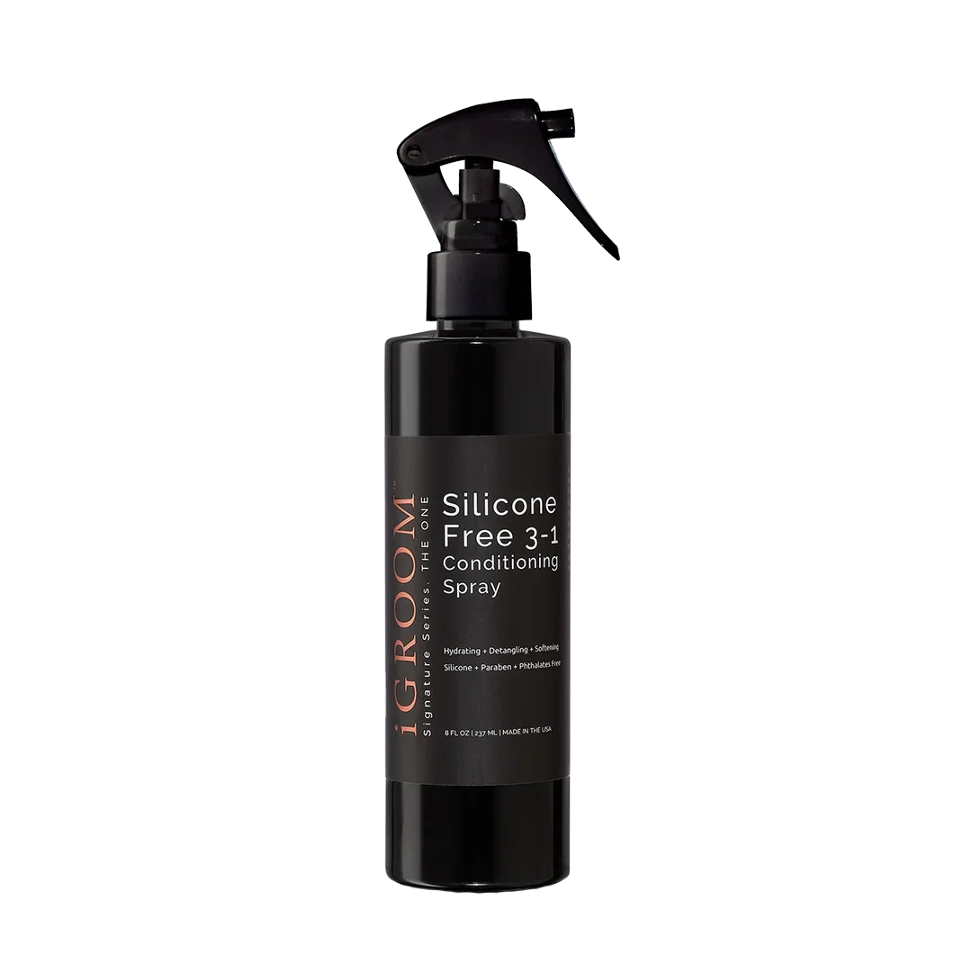 Silicone Free 3-1 Conditioning/Detangling Spray 8oz by iGroom