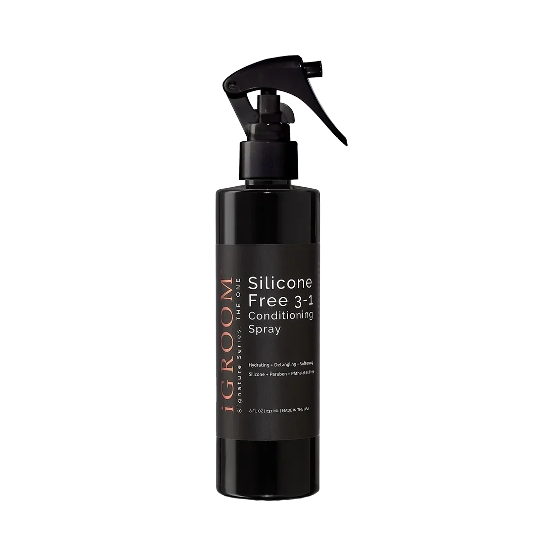 iGroom Dog Silicone Free 3-1 Conditioning/Detangling Spray 8oz