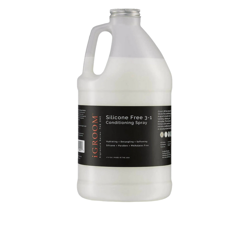 Silicone Free 3-1 Conditioning/Detangling Spray 64oz by iGroom