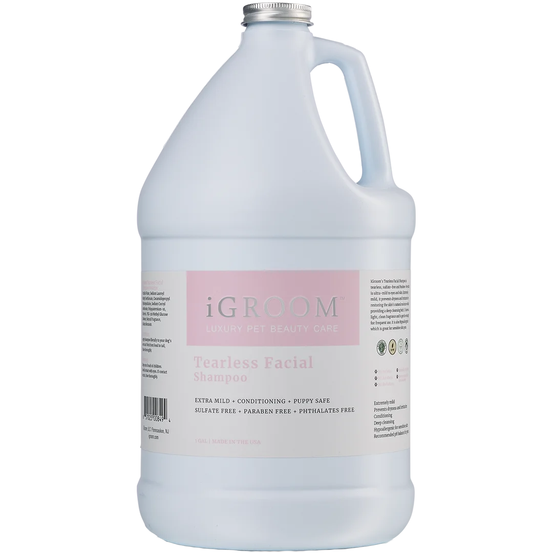 Tearless Facial Shampoo Gallon by iGroom