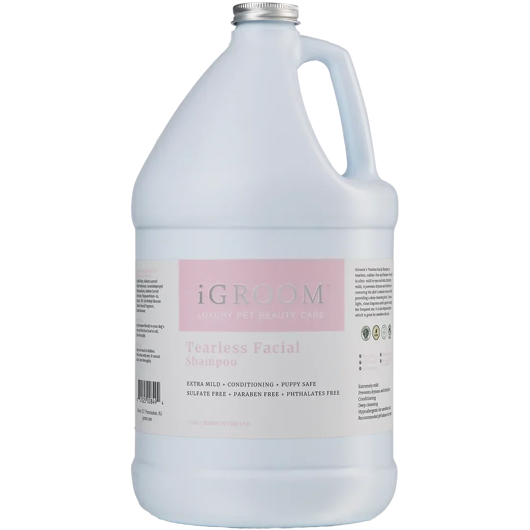 iGroom Dog Tearless Facial Shampoo Gallon
