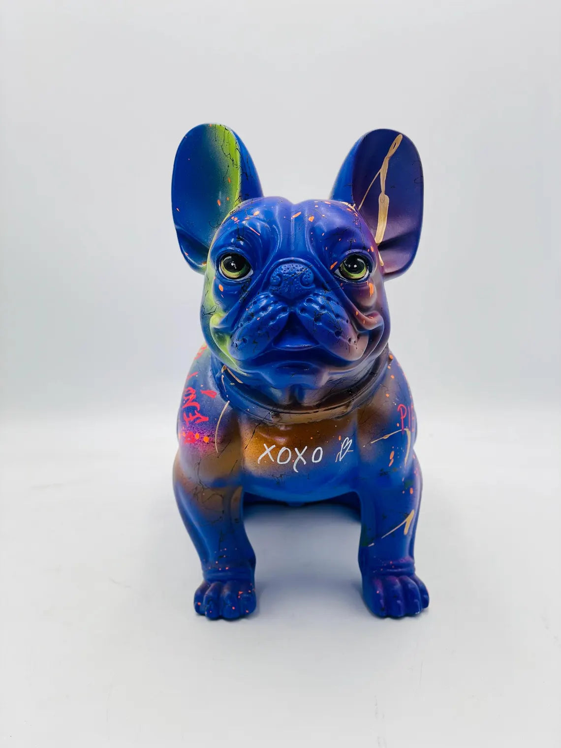 Street Art Design Custom French Bulldog Statue