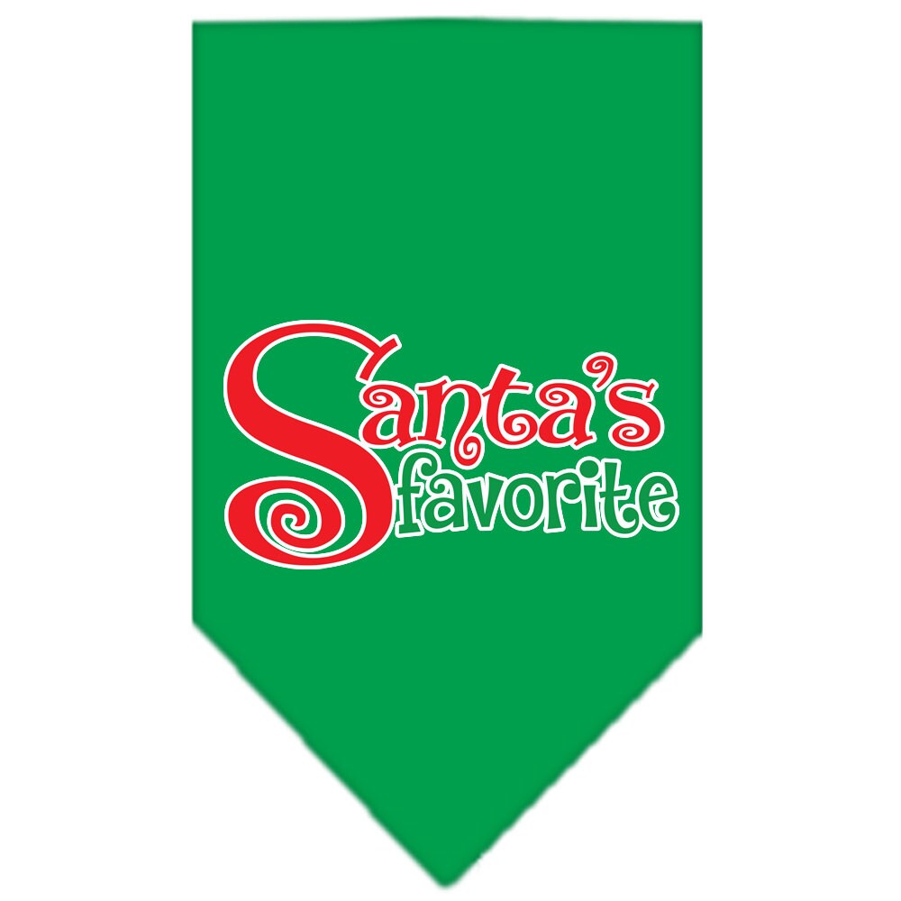 As You Wish Apparel – "Santas Favorite" Christmas Pet Bandana