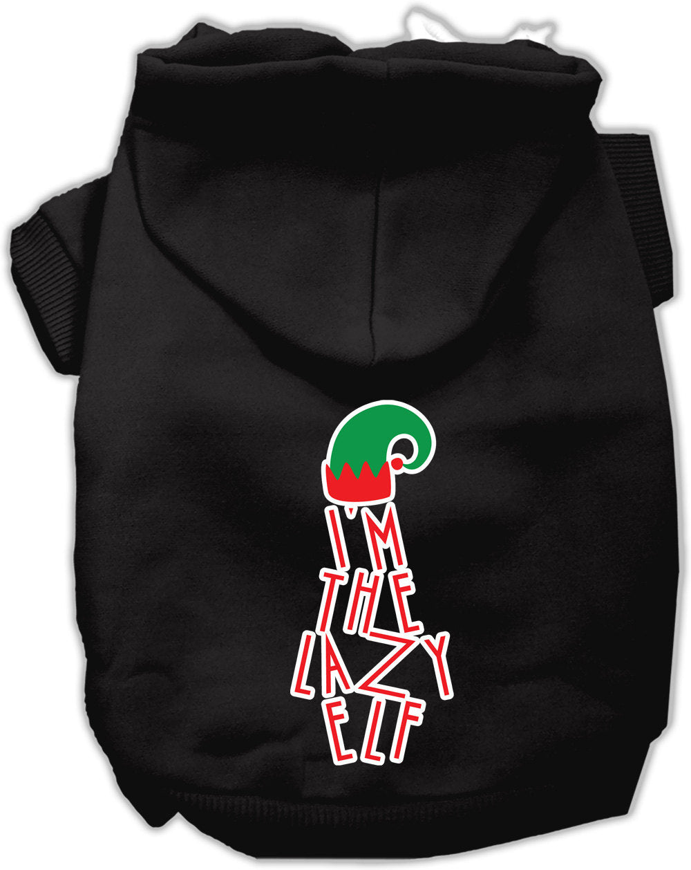 As You Wish Apparel – "Im The Lazy Elf" Christmas Pet Hoodie