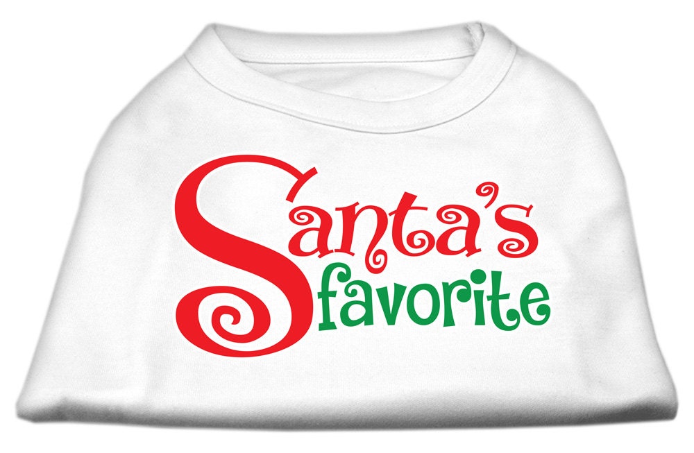 As You Wish Apparel – "Santas Favorite" Christmas Pet Shirt