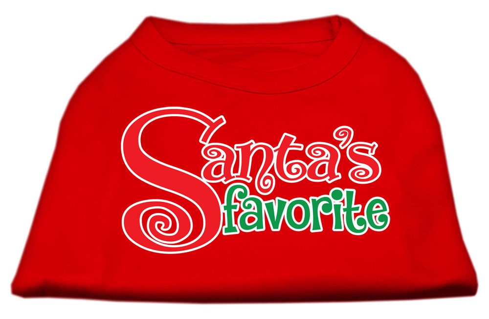 As You Wish Apparel – "Santas Favorite" Christmas Pet Shirt