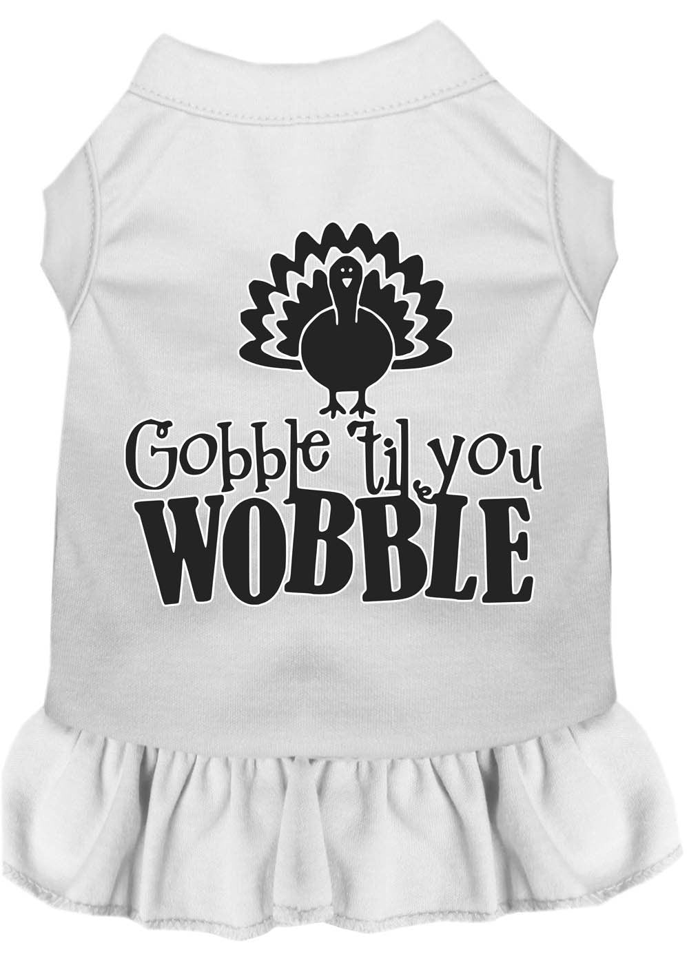 As You Wish Apparel – Thanksgiving Gobble Til You Wobble Pet Dress
