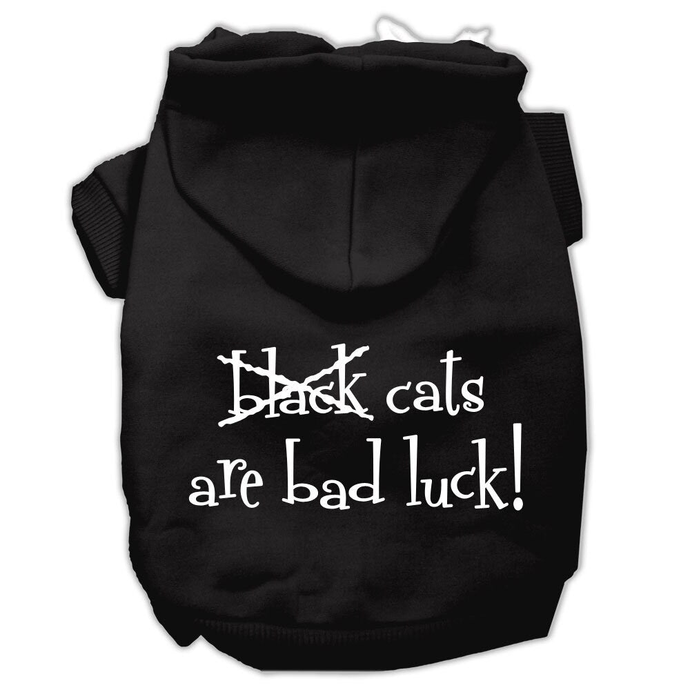 As You Wish Apparel – "Black Cats Are Bad Luck" Pet Hoodie