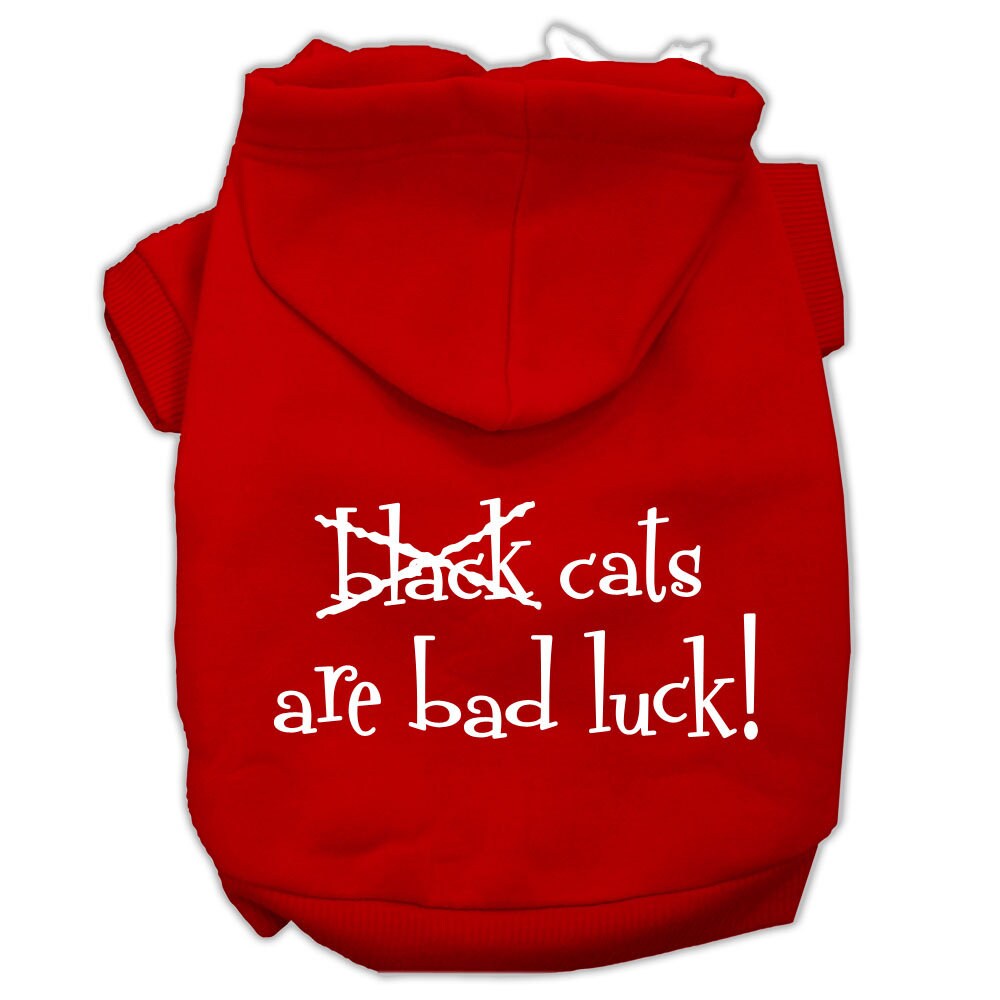 As You Wish Apparel – "Black Cats Are Bad Luck" Pet Hoodie