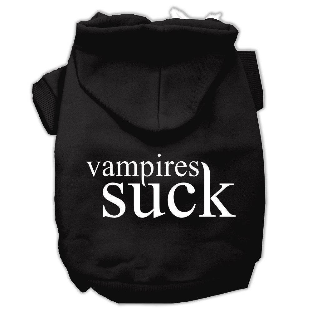 As You Wish Apparel "Vampires Suck" Halloween pet hoodie