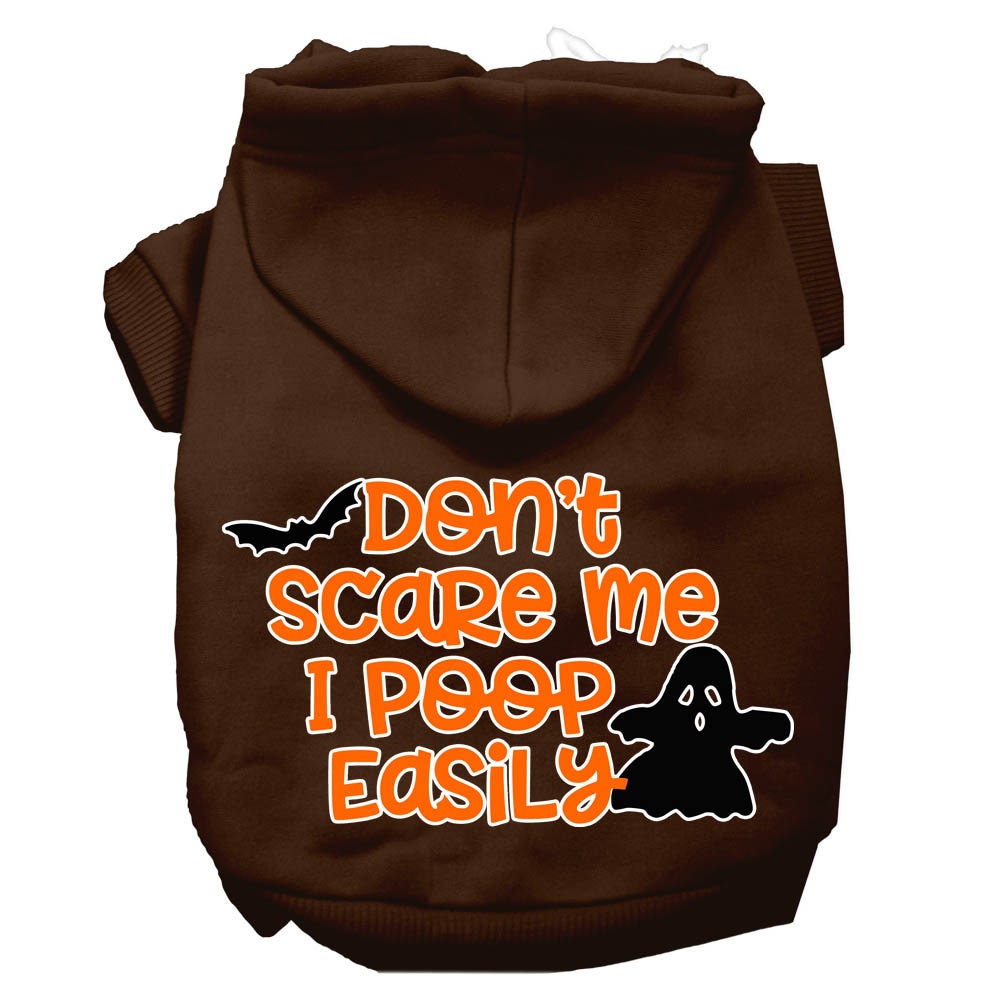 As You Wish Apparel – "Don't Scare Me, I Poop Easily" Halloween Pet Hoodie
