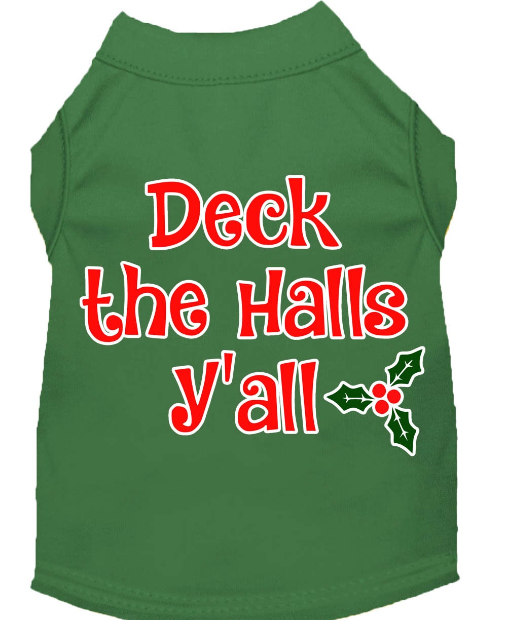 As You Wish Apparel – "Deck The Halls, Yall" Christmas Pet Shirt
