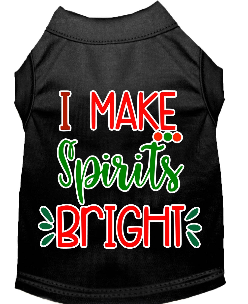 As You Wish Apparel – "I Make Spirits Bright" Christmas Pet Shirt