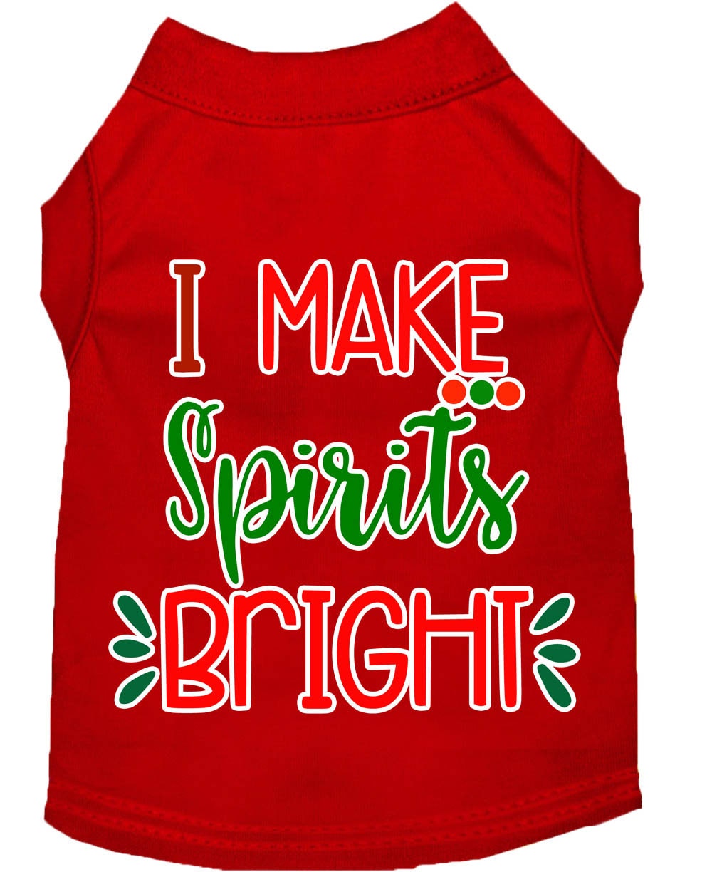 As You Wish Apparel – "I Make Spirits Bright" Christmas Pet Shirt