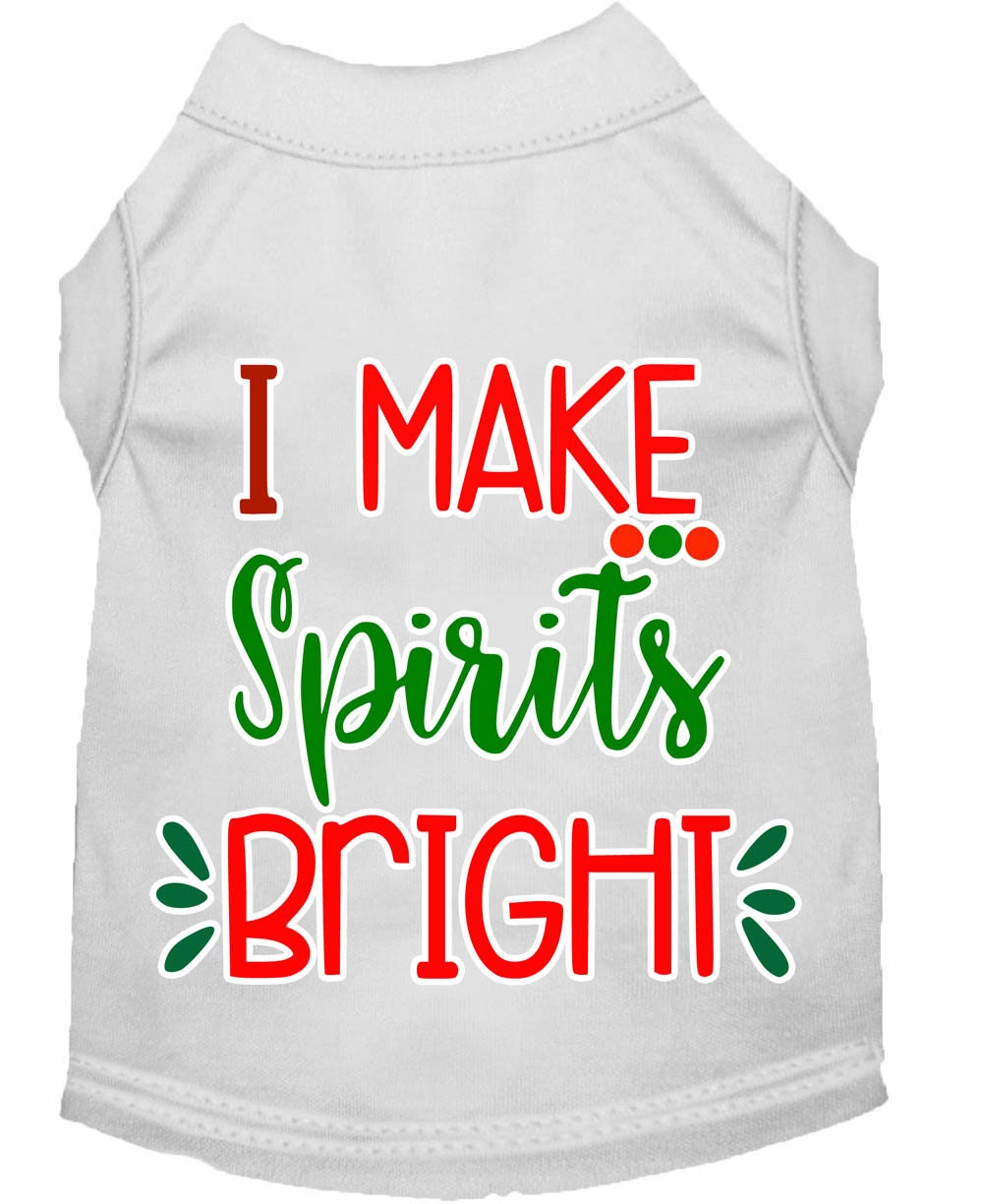 As You Wish Apparel – "I Make Spirits Bright" Christmas Pet Shirt
