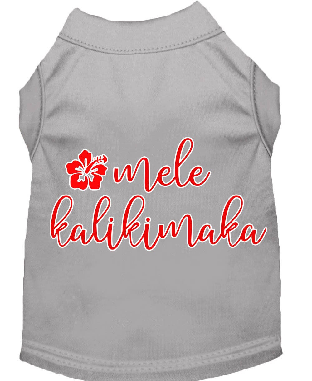 As You Wish Apparel – "Mele Kalikimaka" Christmas Pet Shirt