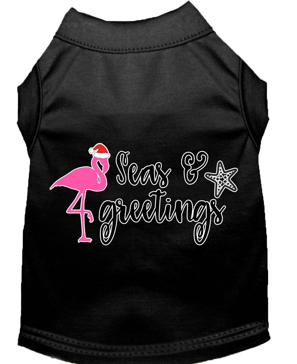 As You Wish Apparel – "Seas and Greetings" Christmas Pet Shirt