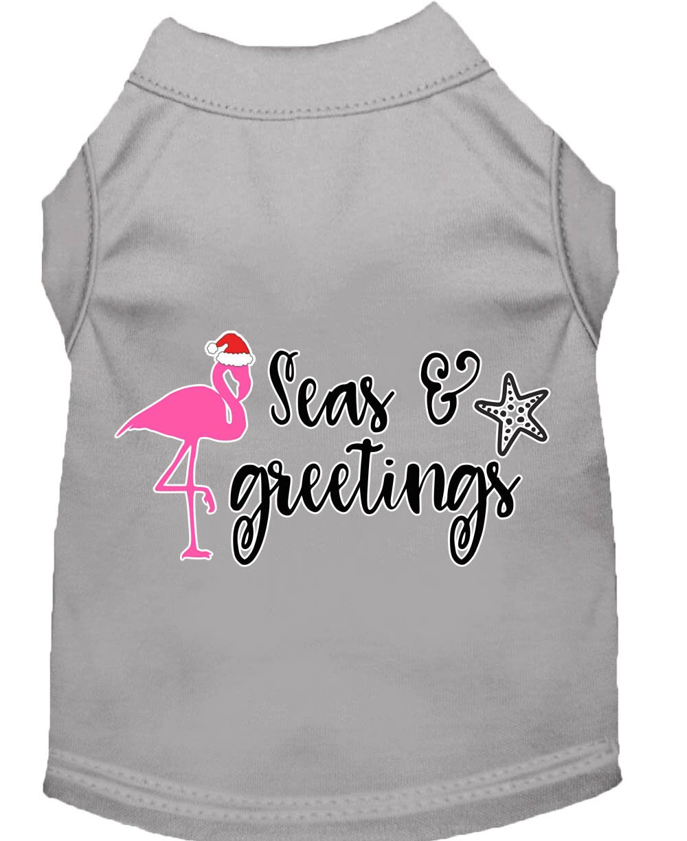 As You Wish Apparel – "Seas and Greetings" Christmas Pet Shirt