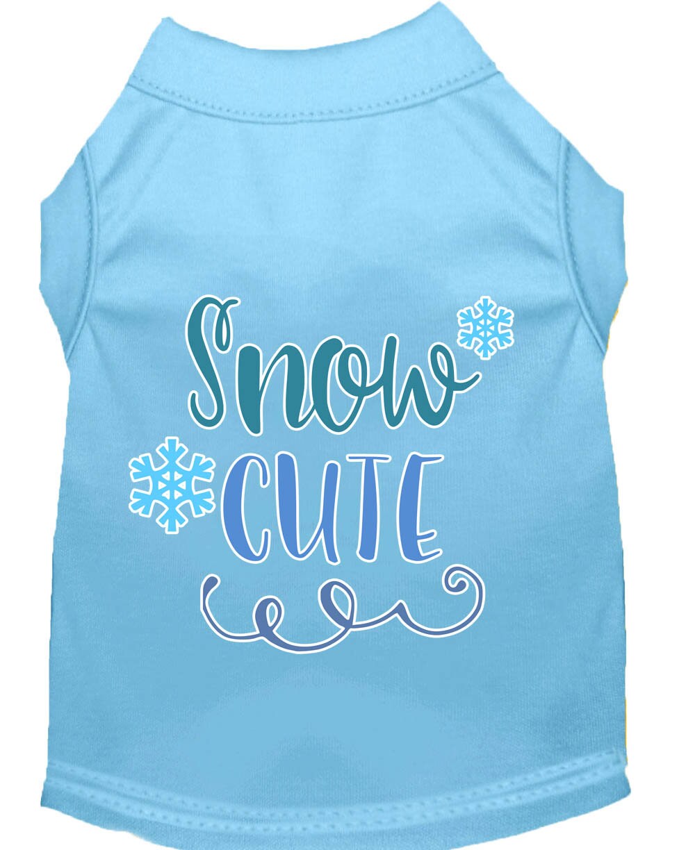 As You Wish Apparel – "Snow Cute" Christmas Pet Shirt