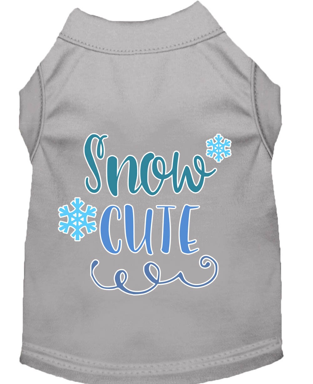 As You Wish Apparel – "Snow Cute" Christmas Pet Shirt