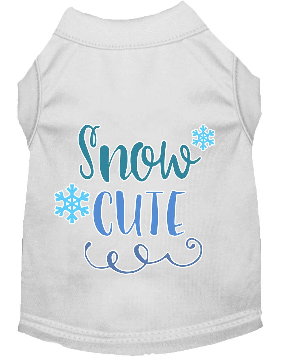 As You Wish Apparel – "Snow Cute" Christmas Pet Shirt