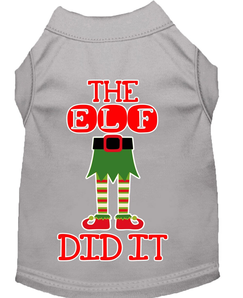 As You Wish Apparel – "The Elf Did It" Christmas Pet Shirt