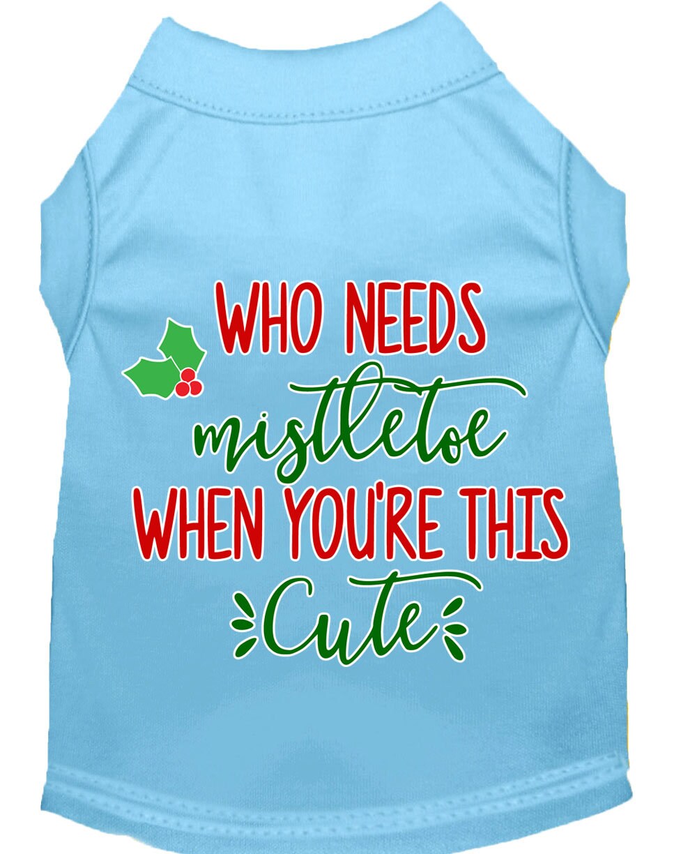 As You Wish Apparel – "Who Needs Mistletoe" Christmas Pet Shirt