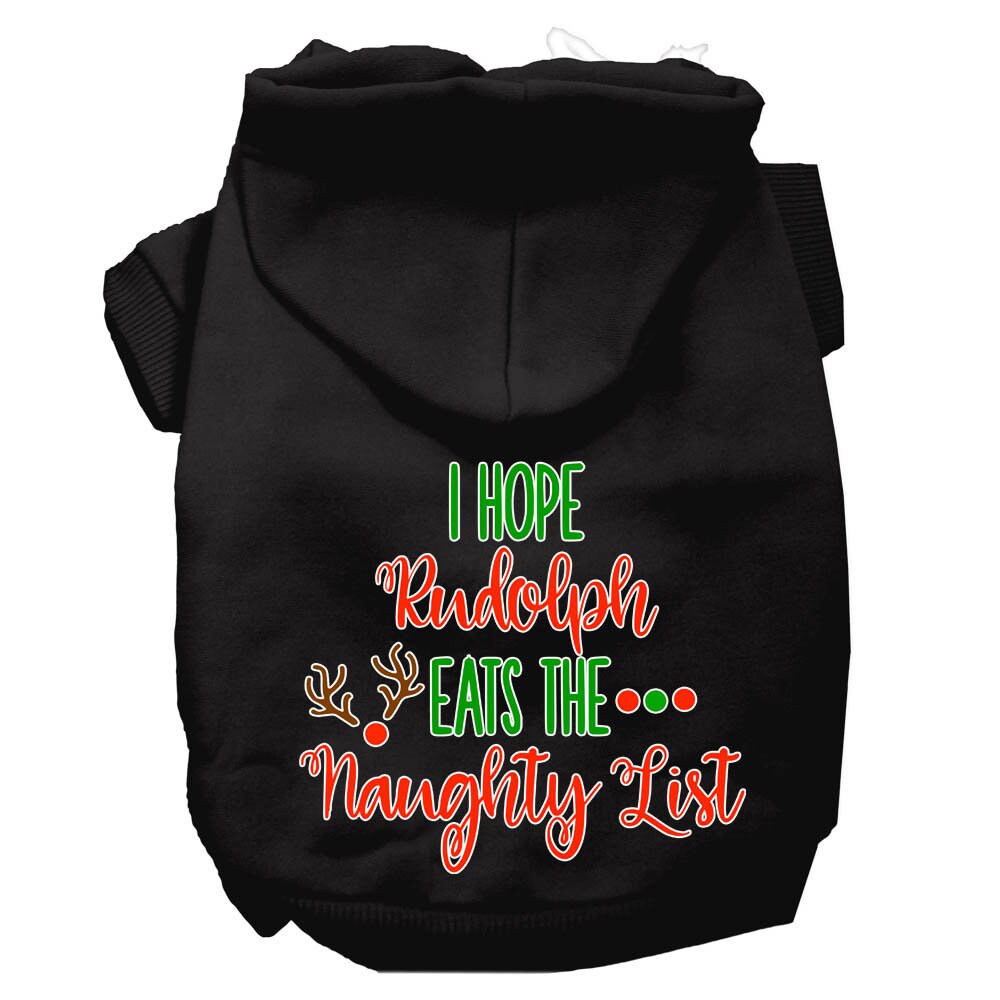 As You Wish Apparel – "I Hope Rudolph Eats The Naughty List" Christmas Pet Hoodie