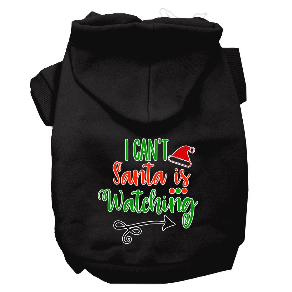 As You Wish Apparel – "I Cant, Santa Is Watching" Christmas Pet Hoodie