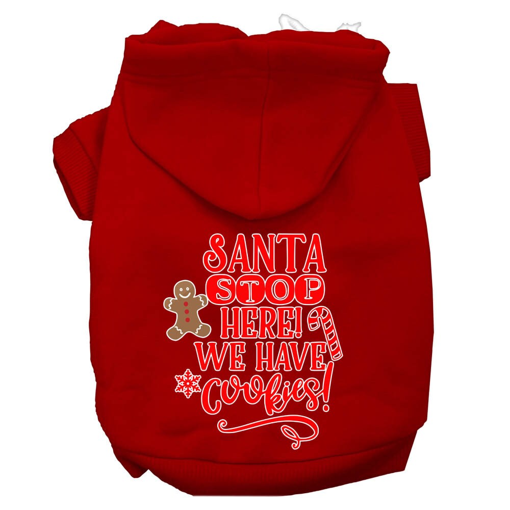 As You Wish Apparel – "Santa Stop Here, We Have Cookies" Christmas Pet Hoodie